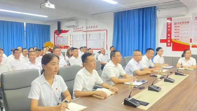 【“三抓三促”行動進行時】壽鹿實業集團組織全體員工集中觀看九三閱兵